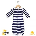 Comfortable -Long Sleeve Baby Gown - 100 % Cotton