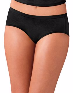 Women's Cotton Stretch Hipster Panties with ComfortSoft® Waistband